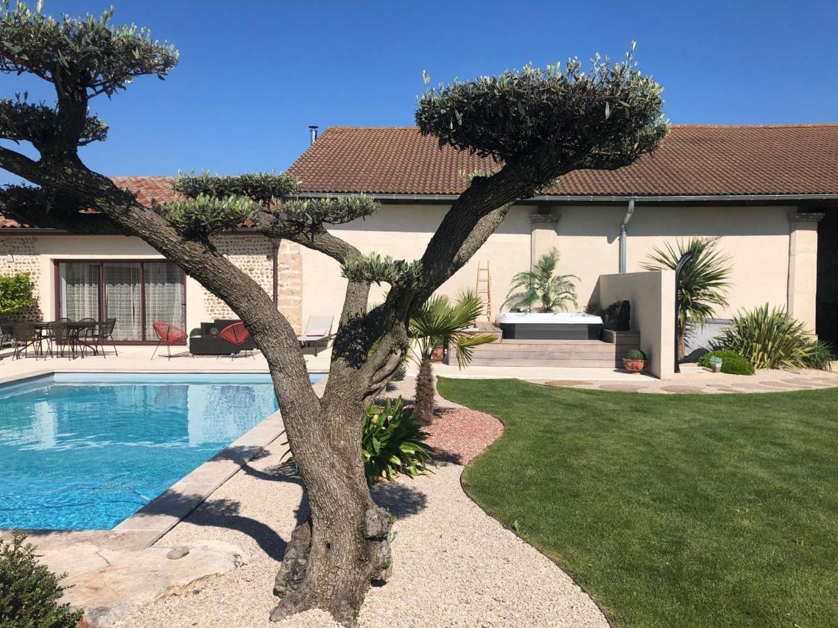 Villa Le Vieux Platane à Malissard Extérieur photo